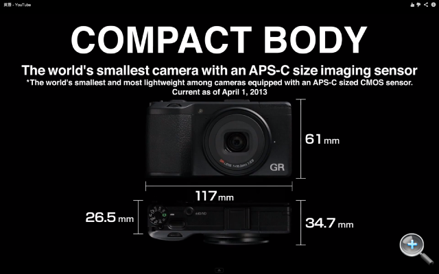 Ricoh 新 GR 影片流出：APS-C 感光元件、等效 28mm F2.8 定焦鏡 - 3