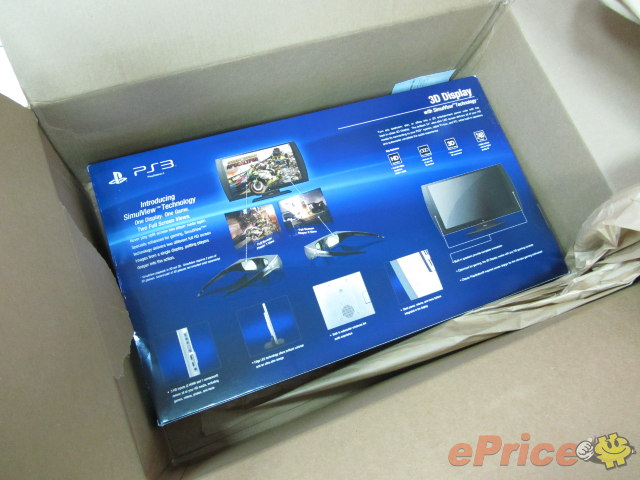 【開箱】SONY PlayStation 3D 顯示器　PS3 好搭檔