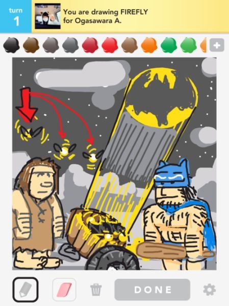 見識一下高手是怎麼玩 Draw Something 的吧 見識一下高手是怎麼玩 Draw Something 的吧