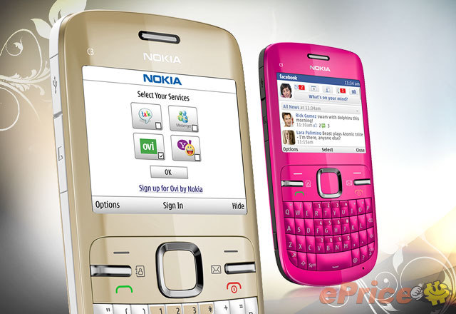 nokia c3 00. Nokia C3-00 相關功能列表：