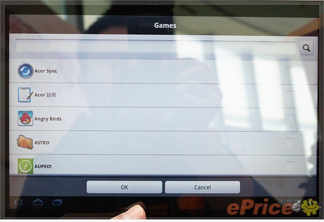 打 XOOM ! Acer Iconia Tab A500 Android 3.0 預覽