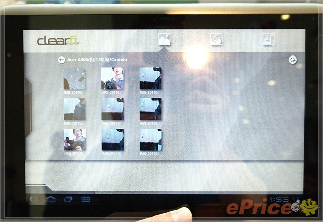 打 XOOM ! Acer Iconia Tab A500 Android 3.0 預覽