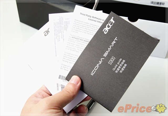 4.8 寸超宽屏 Acer Iconia Smart S300 开箱测