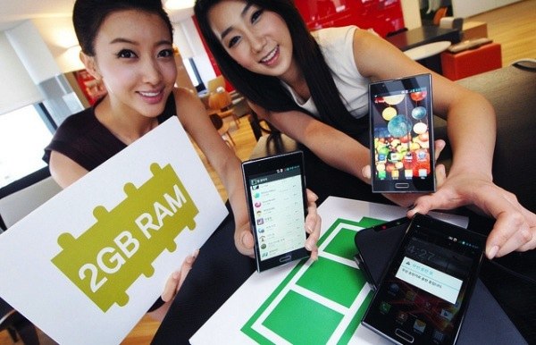 韓廠發威,LG 發表搭載 2GB RAM 的 Optimus LTE2 韓廠發威,LG 發表搭載 2GB RAM 的 Optimus LTE2