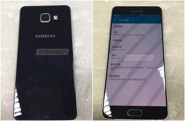 三星Galaxy A7 后继款，设计靠拢S6