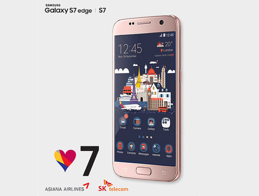 韩国市场限定，三星发表Galaxy S7 Asiana 特别版