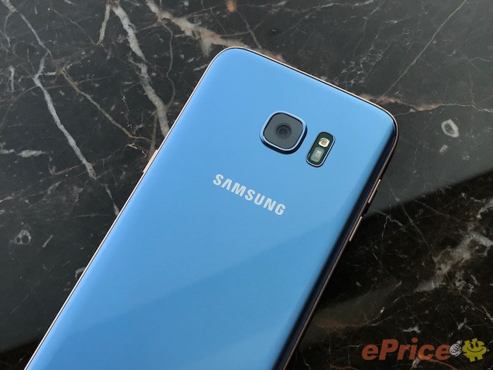 耀眼登台,samsung s7 edge 冰湖蓝新色直击