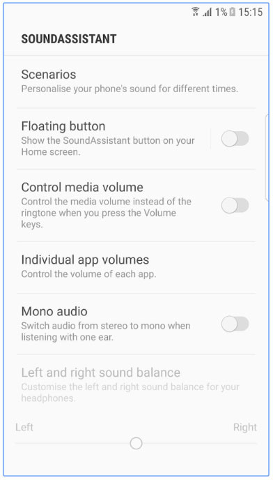 三星手機限定，SoundAssistant 音效小工具登場