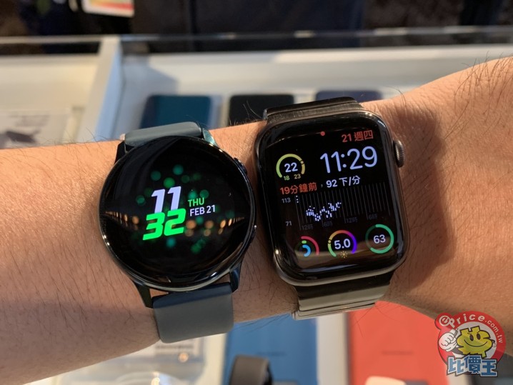 三星 galaxy watch active,galaxy fit,galaxy buds 同步推出