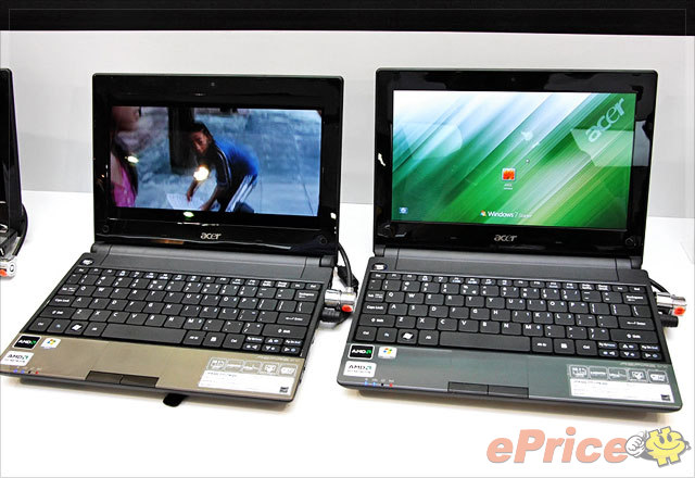 【computex 2010】acer 新款 aspire one 小笔电点阅