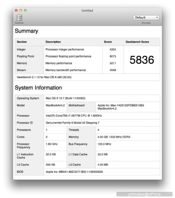 【網友開箱】Core i7 版 MBA 13 頂級規格體驗 【網友開箱】Core i7 版 MBA 13 頂級規格體驗