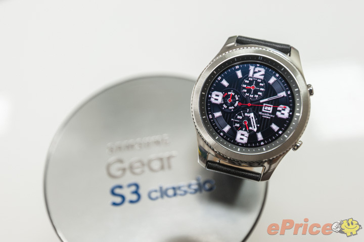 新一代智慧表,samsung gear s3 classic 开箱分享