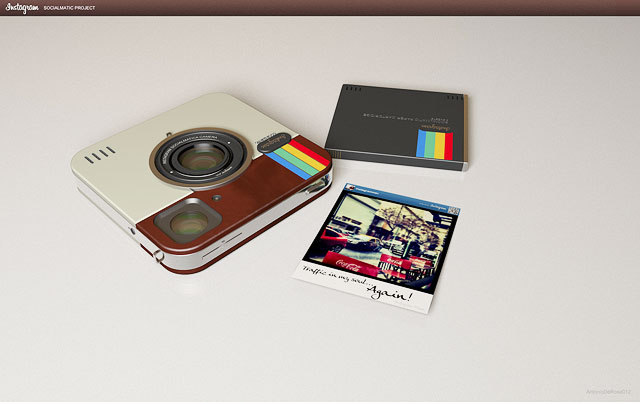 酷炫instagram 概念相机 内建双镜头还可即拍即看