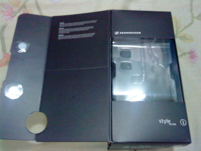 Sennheiser 2009年新款耳道耳機cx 550 Style Ii 不負責任開箱文 第1頁 Samsung討論區 Eprice 行動版