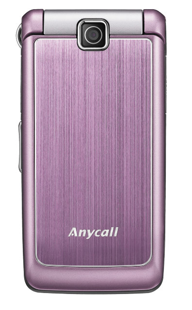 三星anycall粉色手机图片