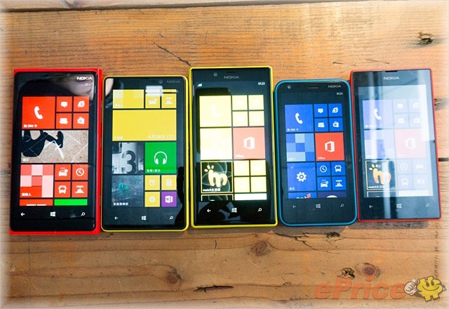 nokia lumia 全系列集合 相片转呈新玩法