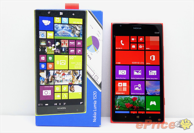 大螢幕旗艦　Nokia Lumia 1520 外觀、功能實測