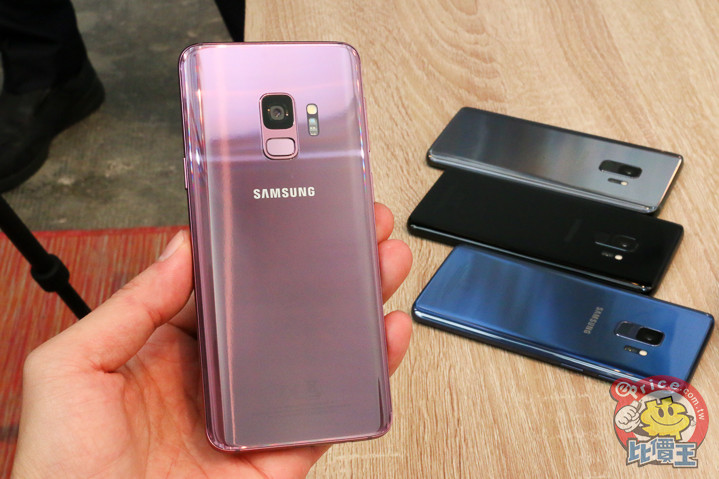 年度代表色领军:三星 galaxy s9/s9  紫,蓝,银,黑 四色抢鲜看