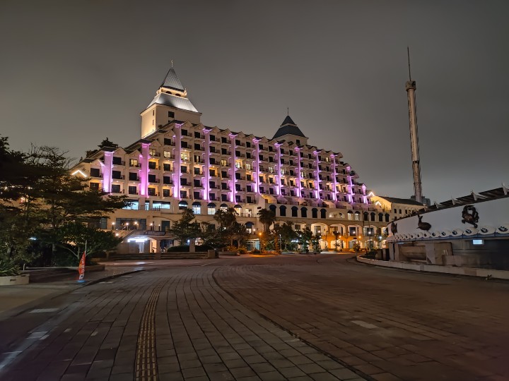 標準鏡頭夜景模式