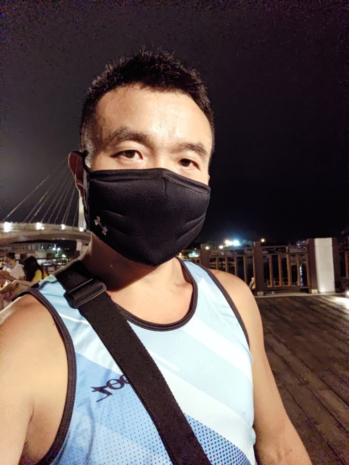 夜景自拍